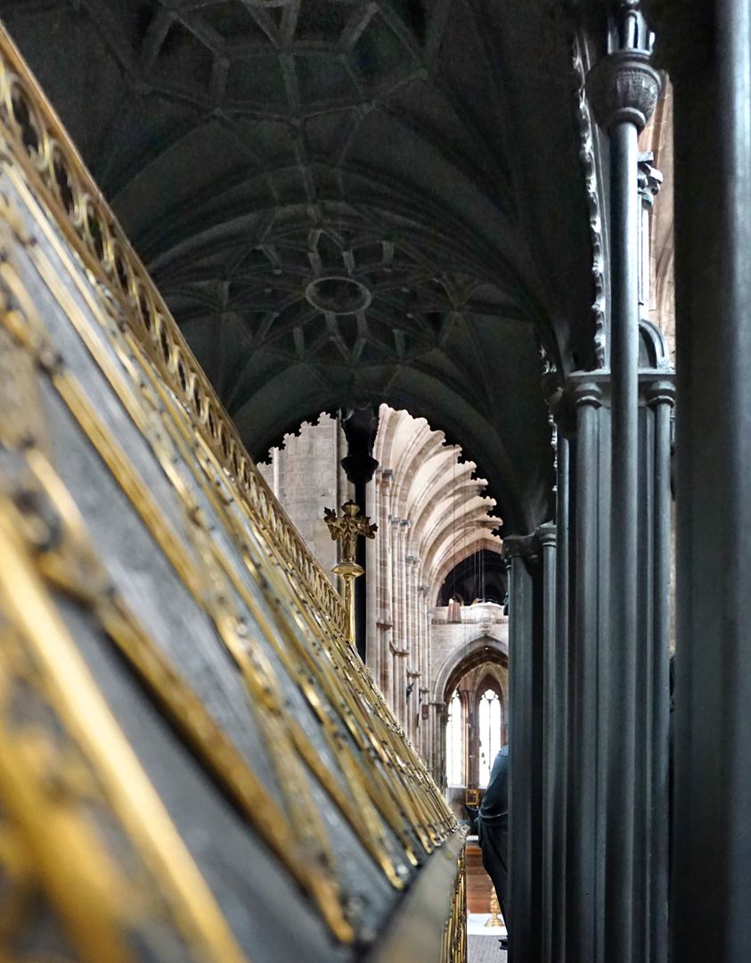 Sebaldusgrab Schrein unter der Baldachingewölbe