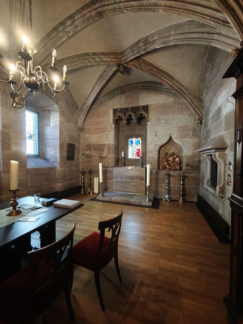 Sebalduskirche als Architektur untere Sakristei nach Osten