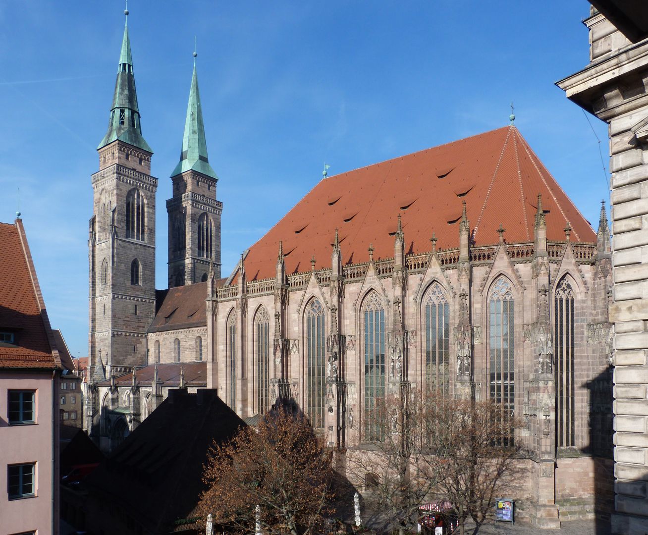 Die Sebalduskirche als Architektur Hallenchor von SO