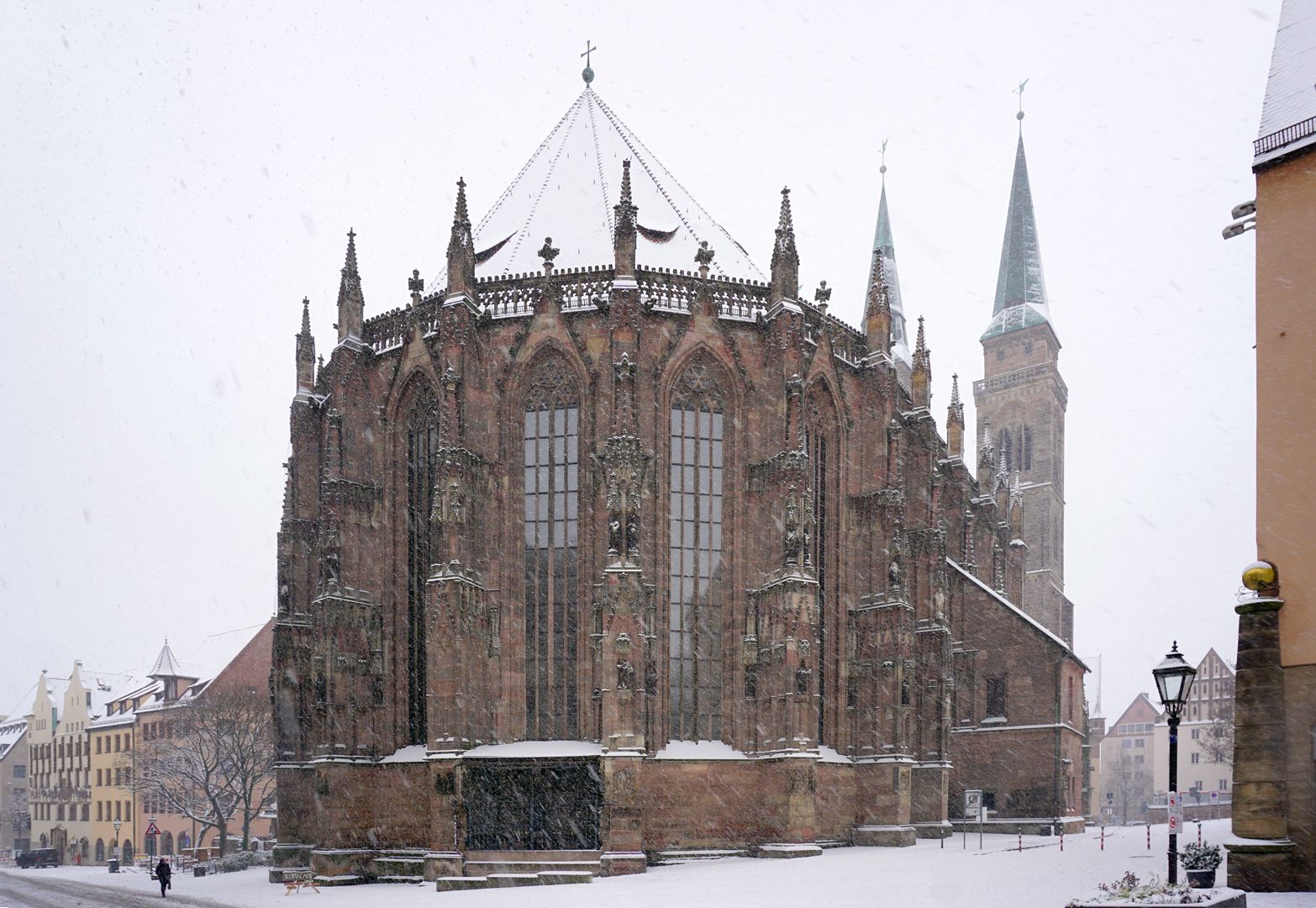 Die Sebalduskirche als Architektur Hallenchor von NO