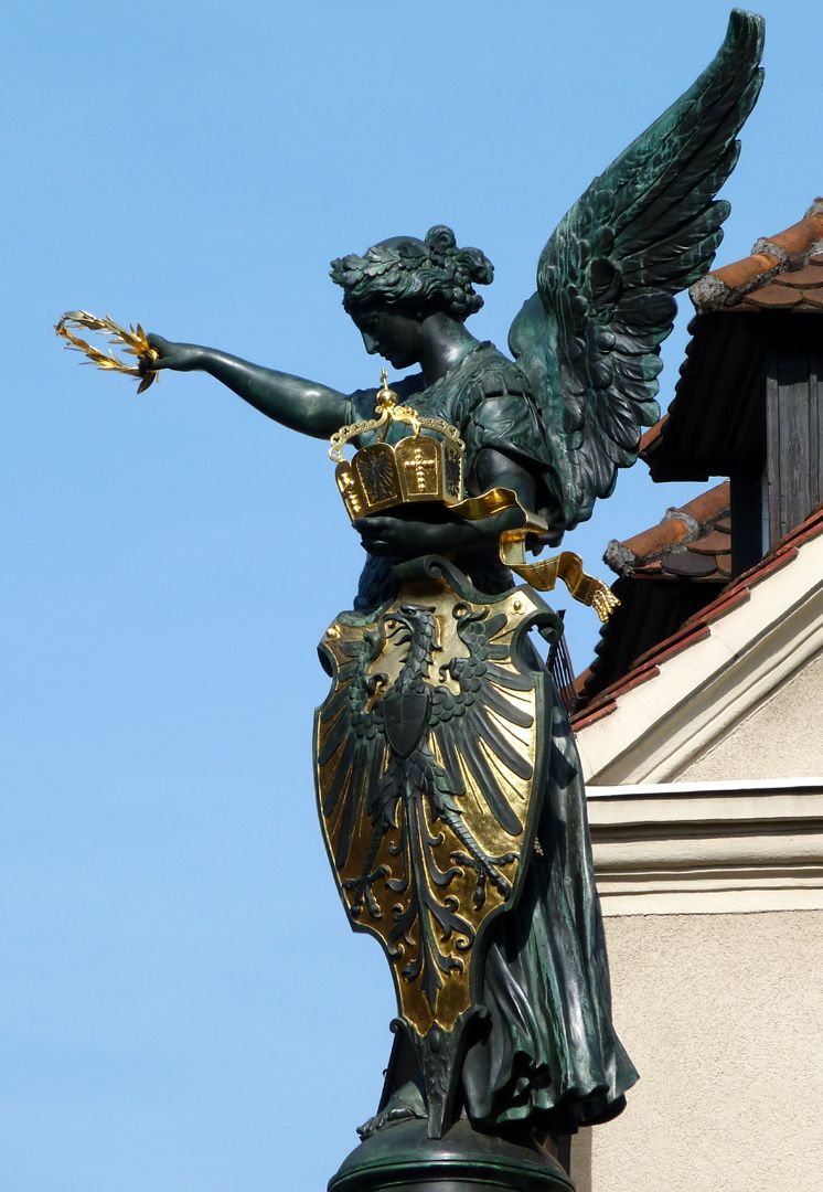 Siegessäule Viktoria, linkes Profil