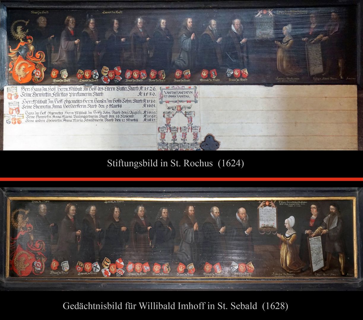 Dürersche Stiftungstafel Bildvergleich