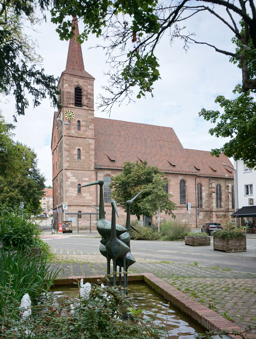 Storchenbrunnen Ansicht von Süden