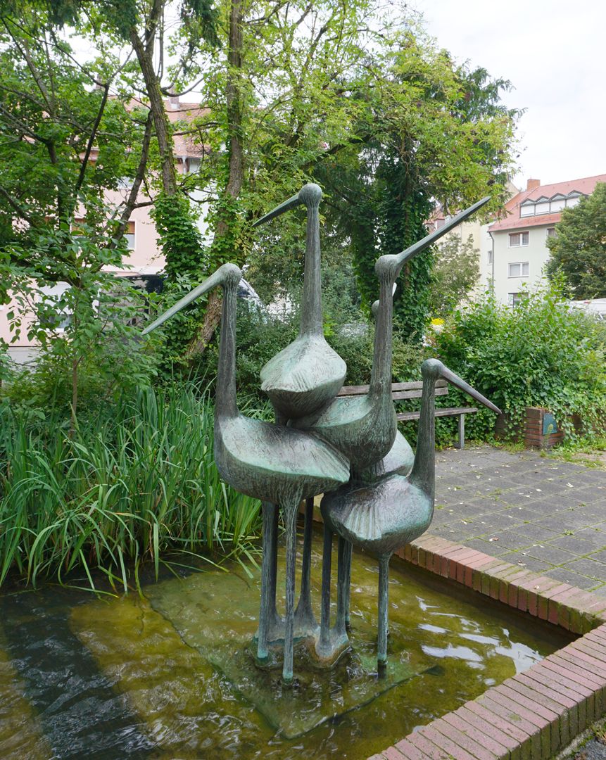 Storchenbrunnen Ansicht von Südosten