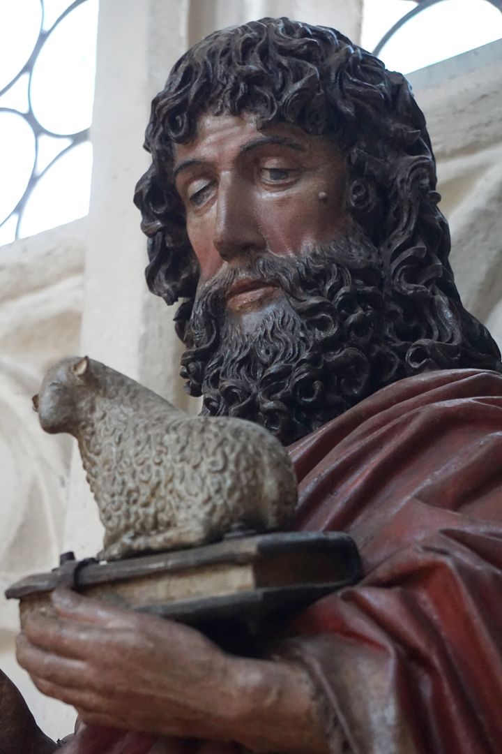 Johannes der Täufer Detail