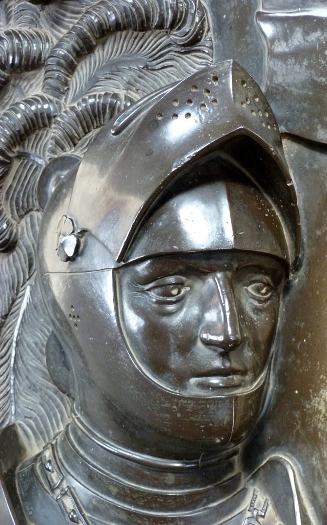 Tumba des Ehepaares Hermann und Elisabeth von Henneberg Portrait des Hermann VIII. von Henneberg