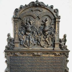 Epitaph des Balthasar II. Rummel, seiner Frau Katharina, geboren Tetzel, und der Tochter Katharina