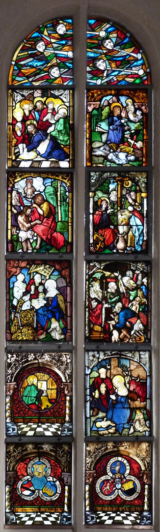 St. Bartholomäus, Chorfenster n II Gesamtansicht