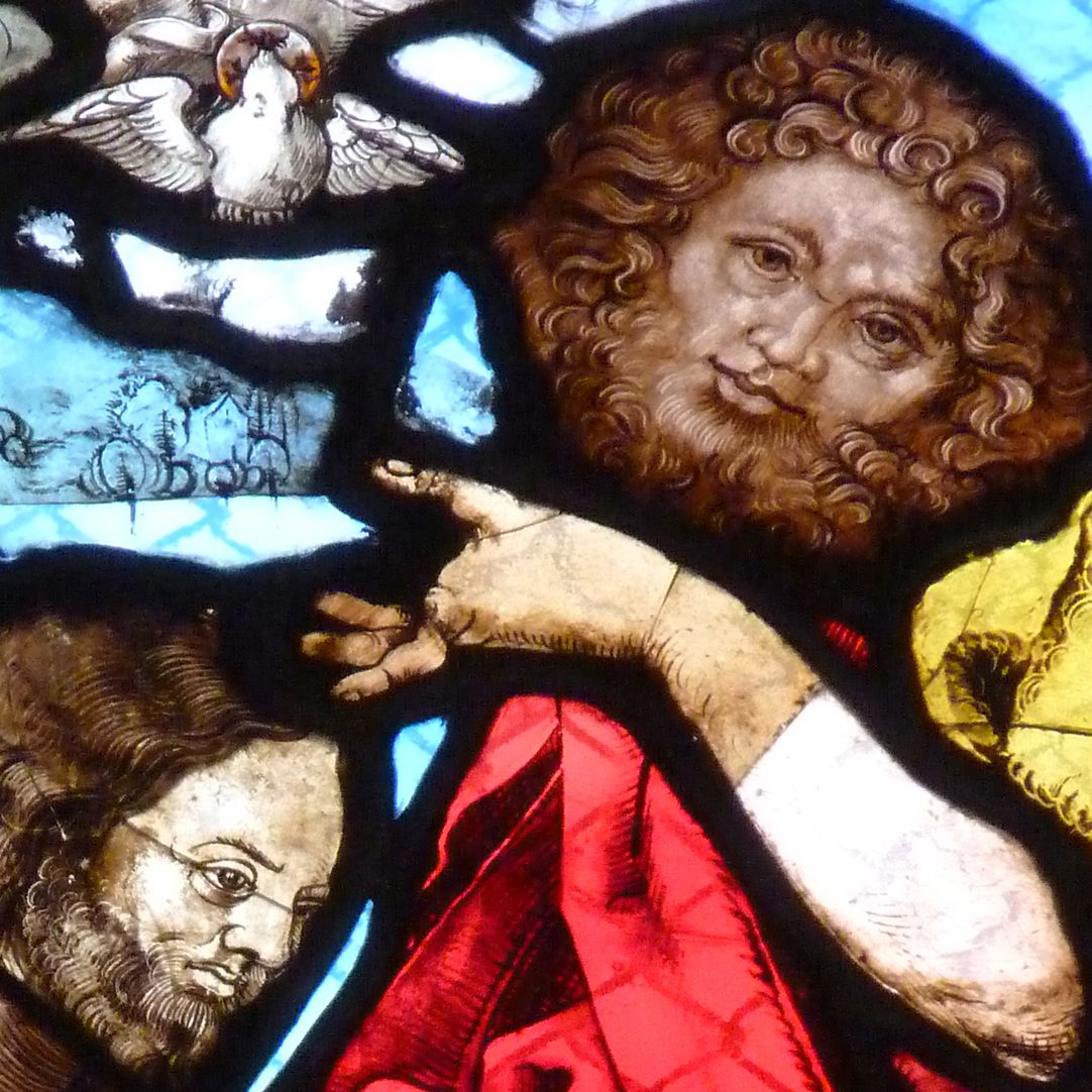 St. Bartholomäus, Chorfenster n II Vierte Zeile, Fenster a, Detail