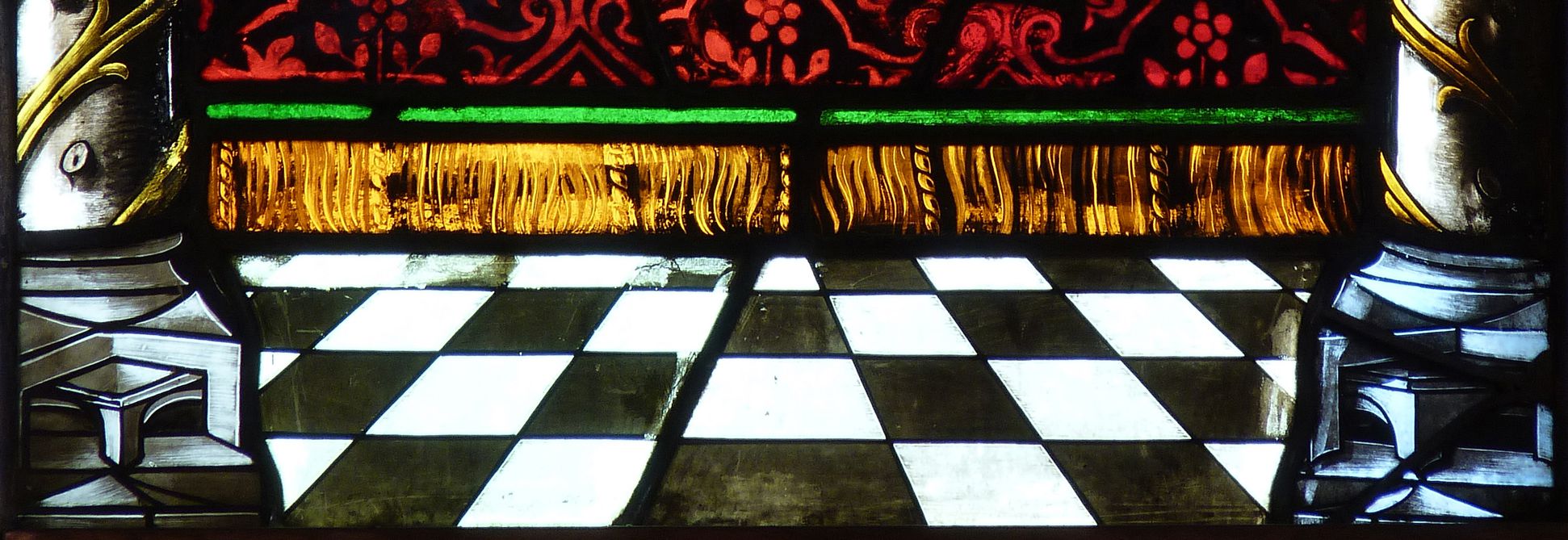 St. Bartholomäus, Chorfenster n II Erste Zeile, Fenster a, Detail