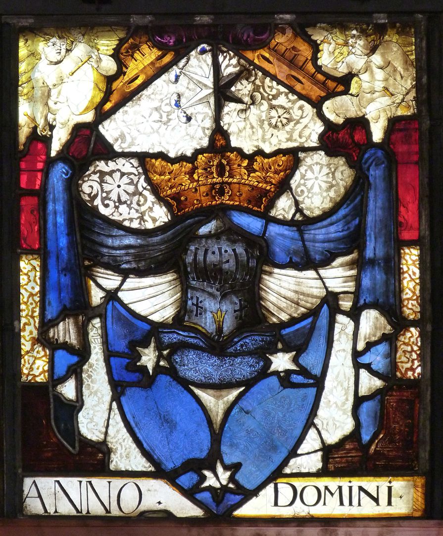 St. Bartholomäus, Chorfenster n III Geudersches Wappen