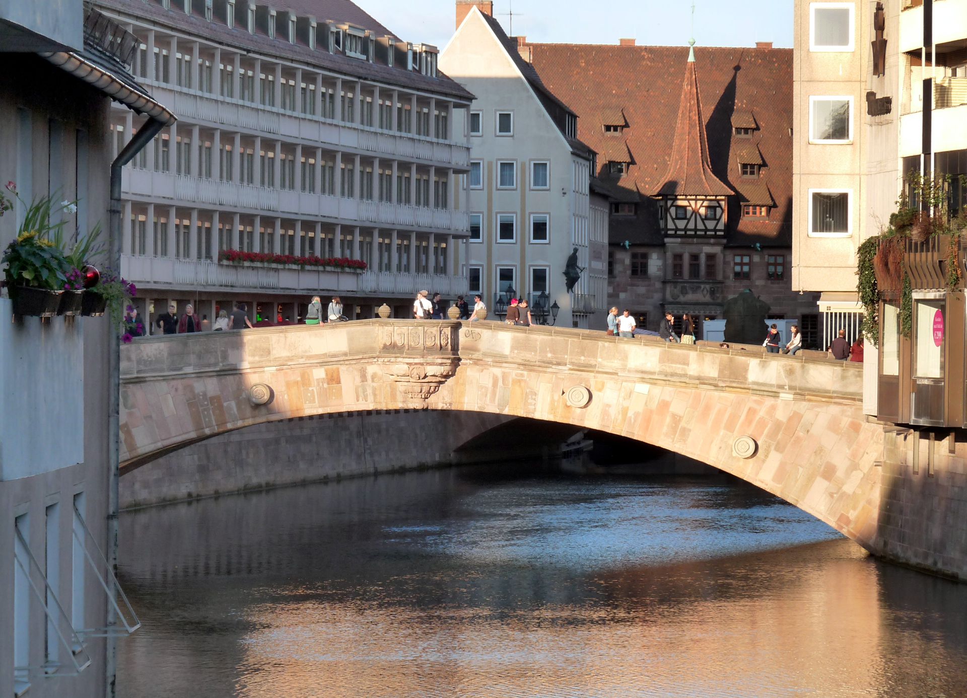 Fleischbrücke Fleischbrücke von Westen