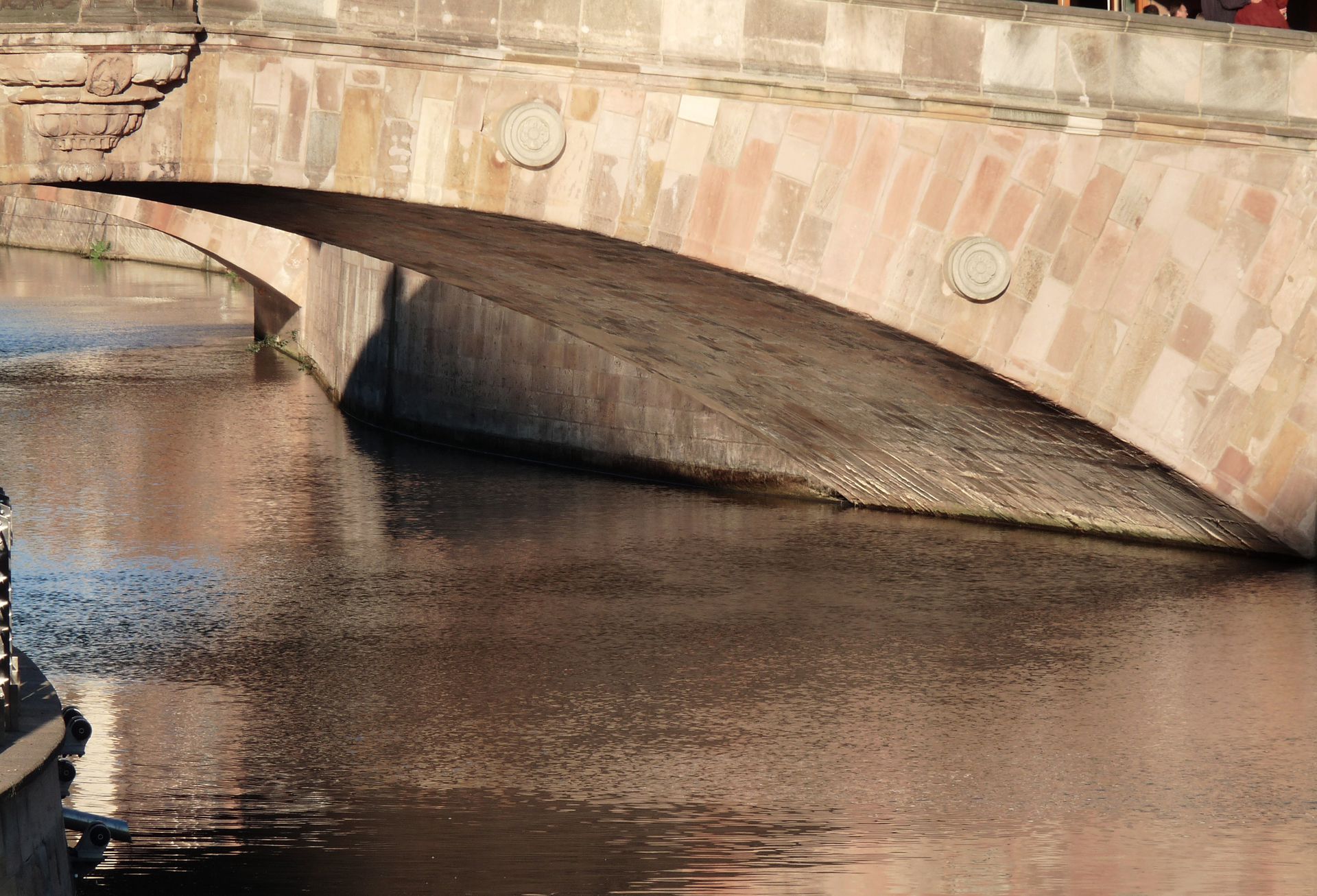 Fleischbrücke Fleischbrücke von Osten, Detail