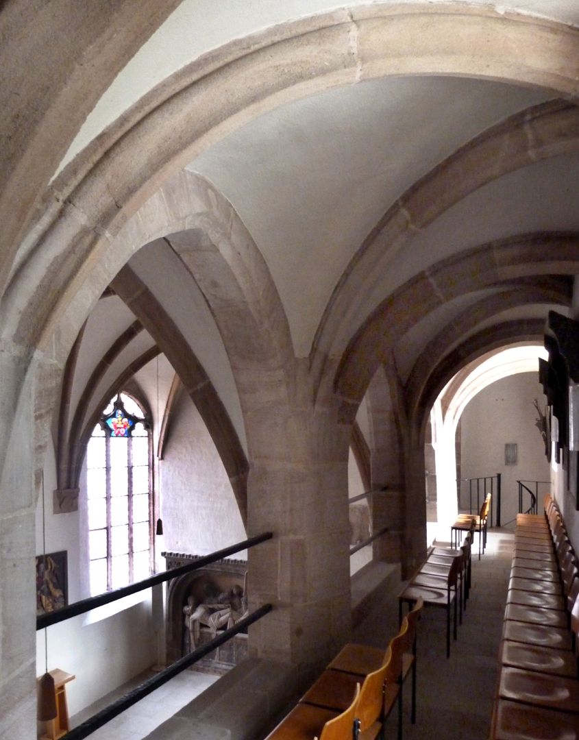 Wolfgangskapelle Auf der Empore mit Blick nach Südosten