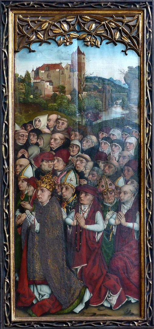 Ständetafel und Verkündigungsengel Innenseite, Gesamtansicht