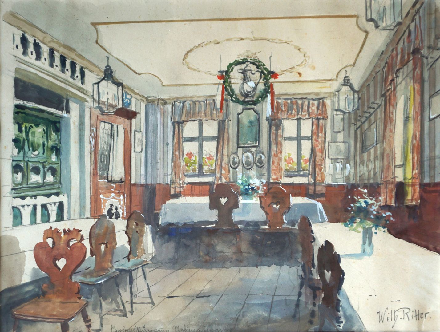 Lutzgarten, Kleiner Saal im EG 