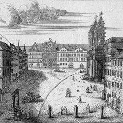 Nürnbergische Prospecte beÿ Peter Conrad Monath / St. Ægÿdien Hoff