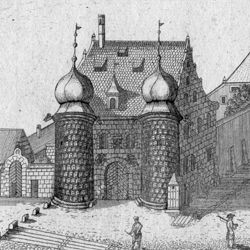 Nürnbergische Prospecte beÿ Peter Conrad Monath / Zeughaus