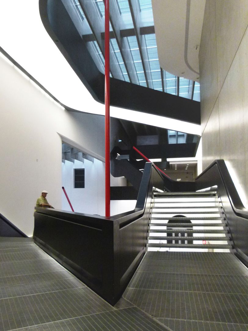 Maxxi, Museo nazionale delle arti del XXI secolo (Rom) Treppenhaus